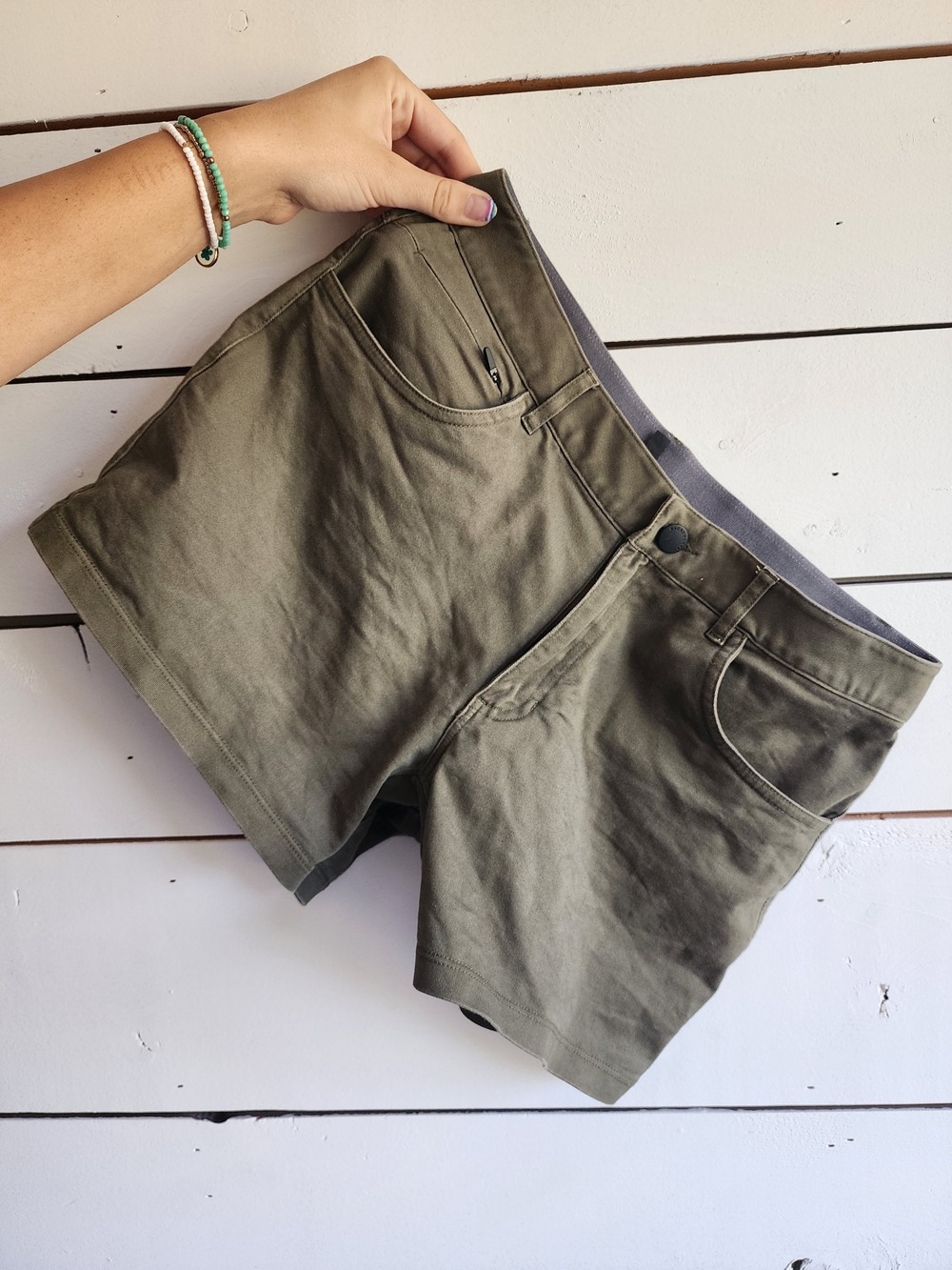 Women's Backcountry Olive Green Shorts